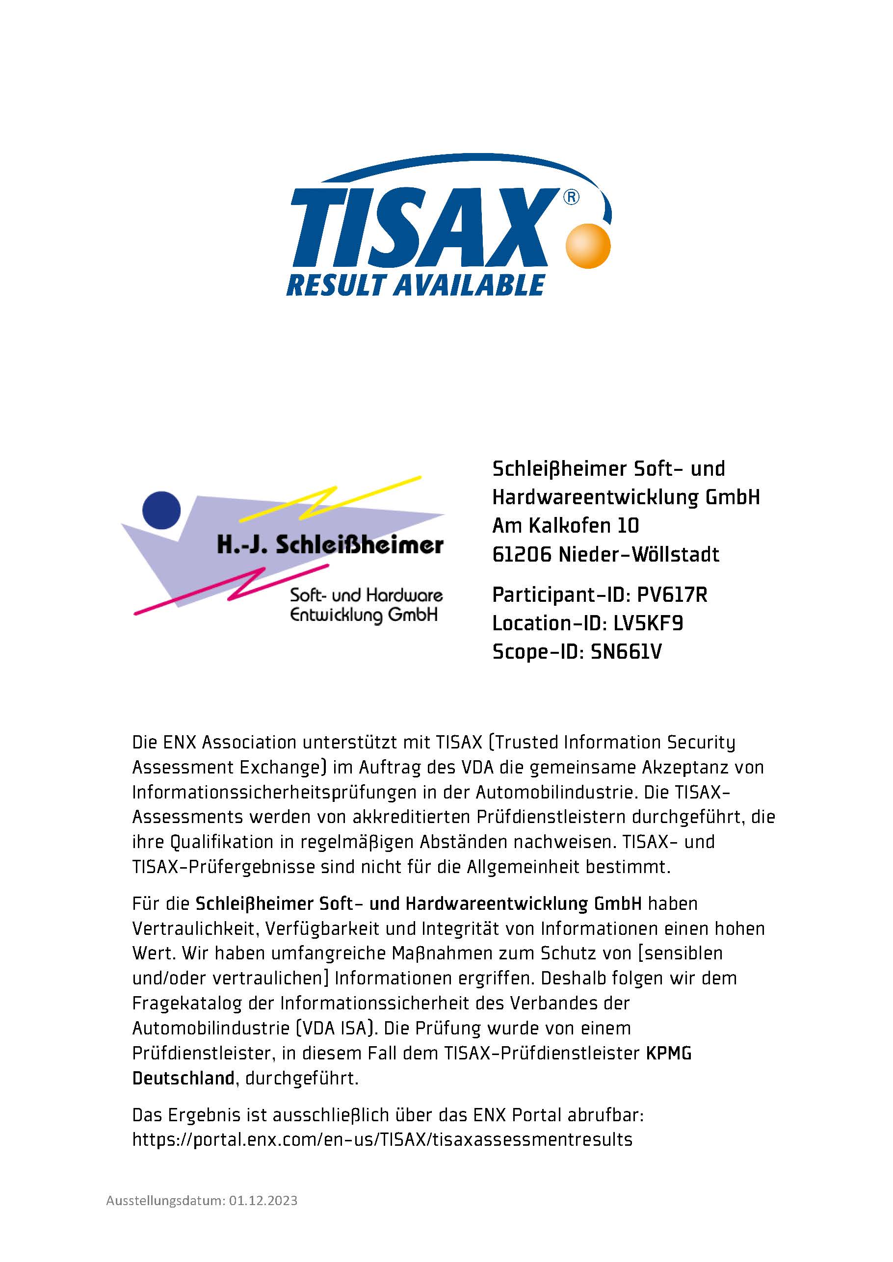 TISAX_Result_Available-DE TISAX_Result_Available-DE